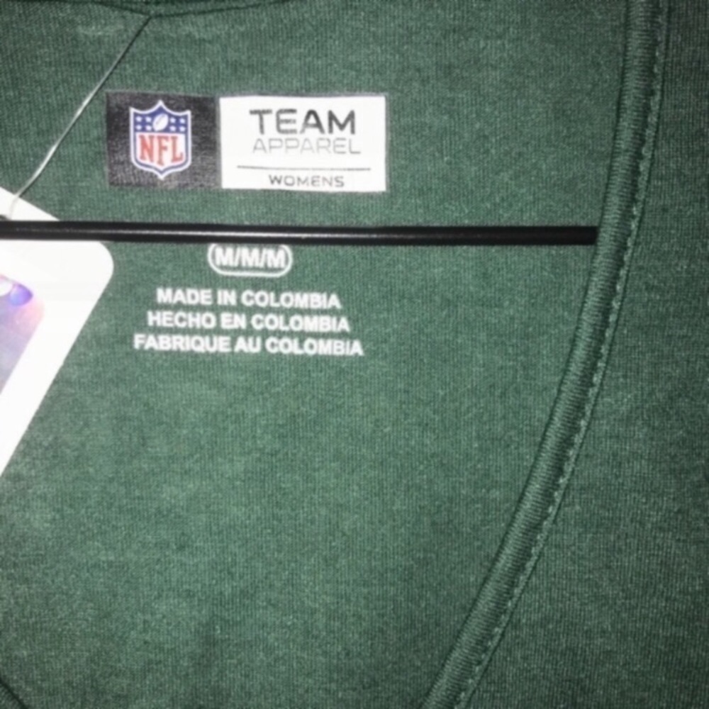 NWT NFL New York Jets Sleeveless Blouse Women’s Medium - Picture 3 of 5